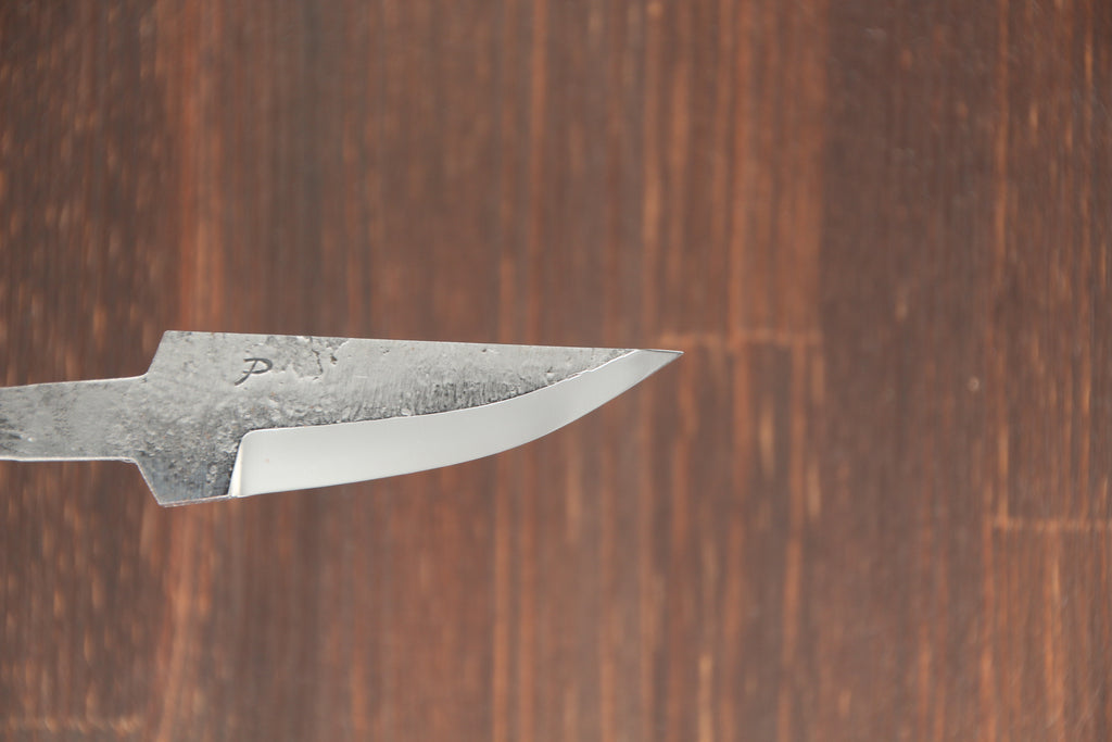 Knivblad råsmidd, med rett rygg