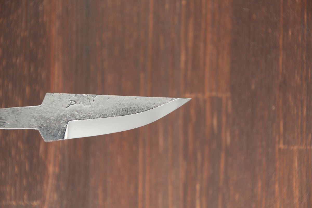 Knivblad råsmidd, med rett rygg